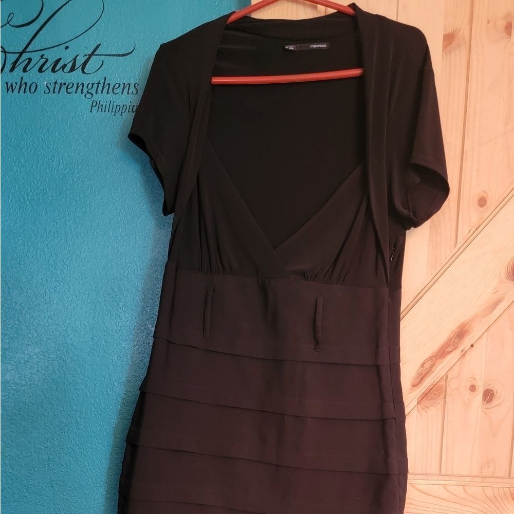 Like new Maurices black dress/bundle and save at least 50%